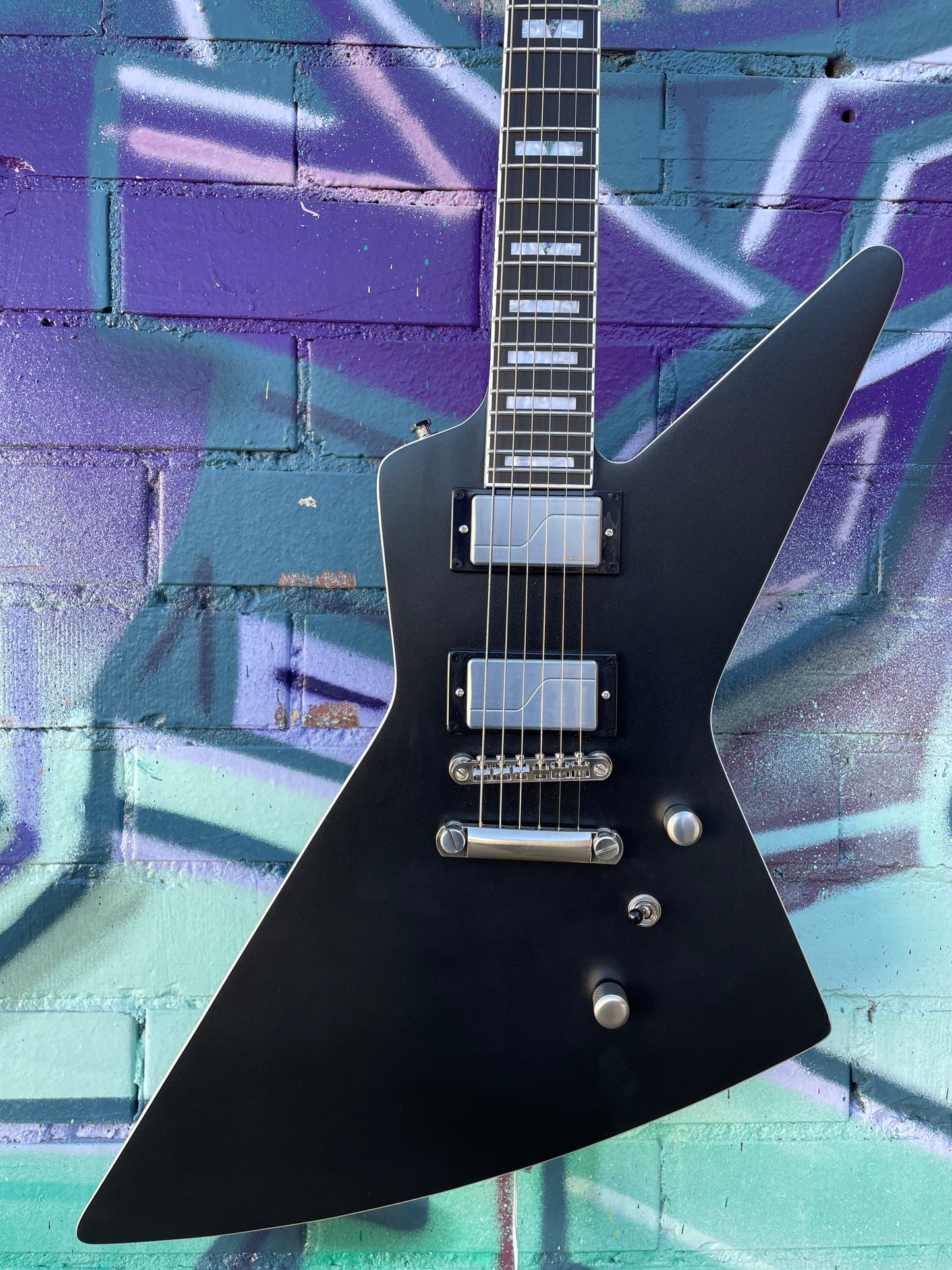 Epiphone Extura Prophecy Electric Guitar - Aged Jet Black Metallic