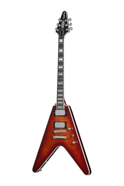 Epiphone Flying V Prophecy Electric Guitar - Aged Bengal Tiger Burst