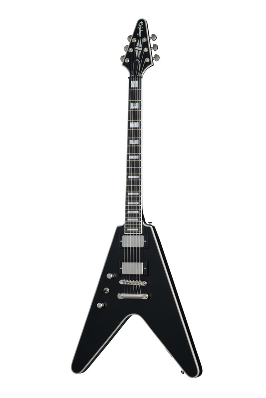 Epiphone Flying V Prophecy Left Handed Electric Guitar - Aged Jet Black Metallic