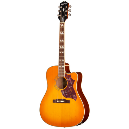 Epiphone Hummingbird Studio EC Electric Acoustic Guitar - Herritage Cherry Sunburst