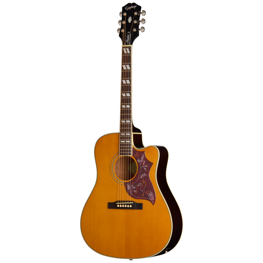 Epiphone Hummingbird Studio EC Electric Acoustic Guitar - Natural