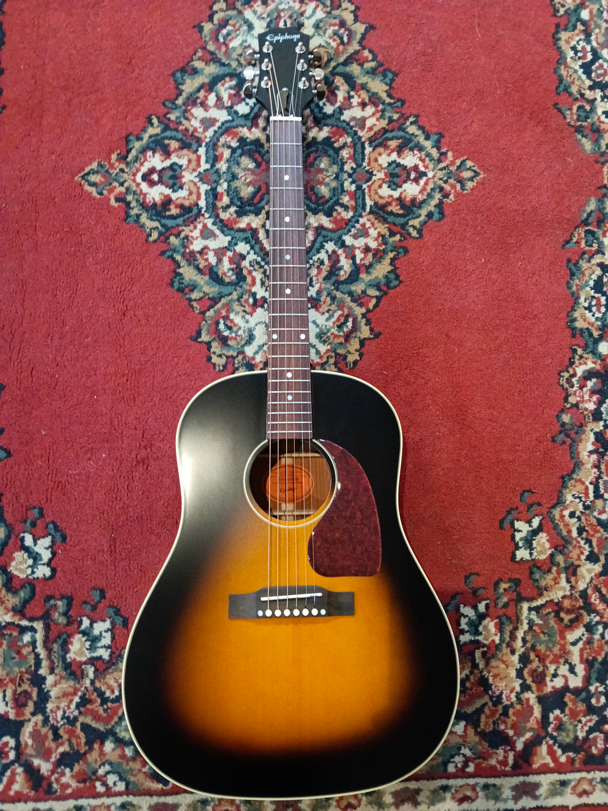 Epiphone J45 Standard Electric Acoustic Guitar - Vintage Sunburst