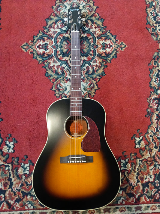 Epiphone J45 Standard Electric Acoustic Guitar - Vintage Sunburst