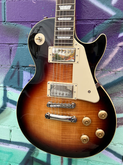 Epiphone Les Paul 50s Standard Figured Electric Guitar - Bourbon Burst