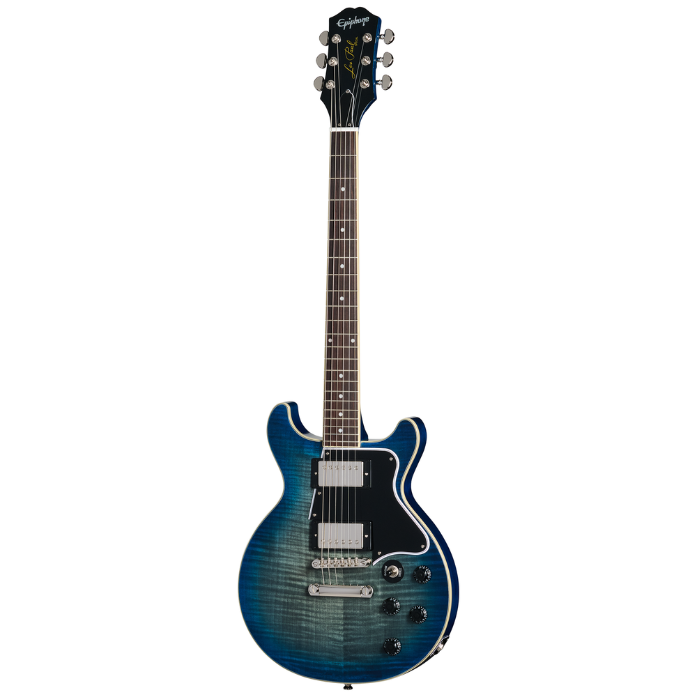 Epiphone Les Paul Special Double Cut Electric Guitar - Figured Ocean Water