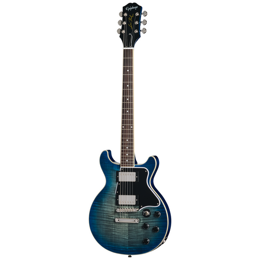 Epiphone Les Paul Special Double Cut Electric Guitar - Figured Ocean Water