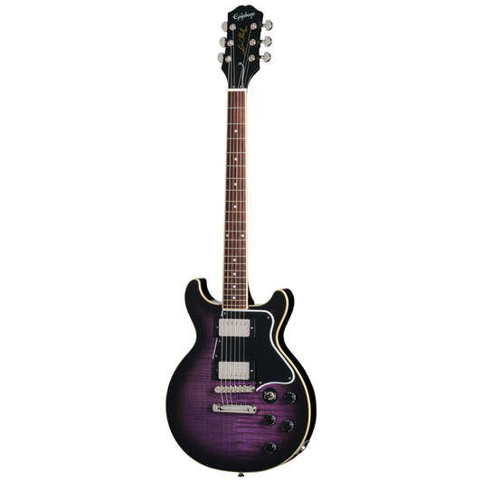 Epiphone Les Paul Special Double Cut Electric Guitar - Figured Purple Burst