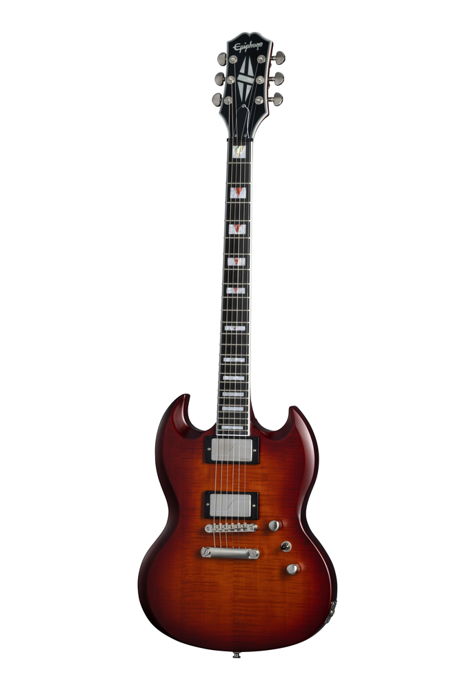 Epiphone SG Prophecy Electric Guitar - Aged Bengal Tiger Burst