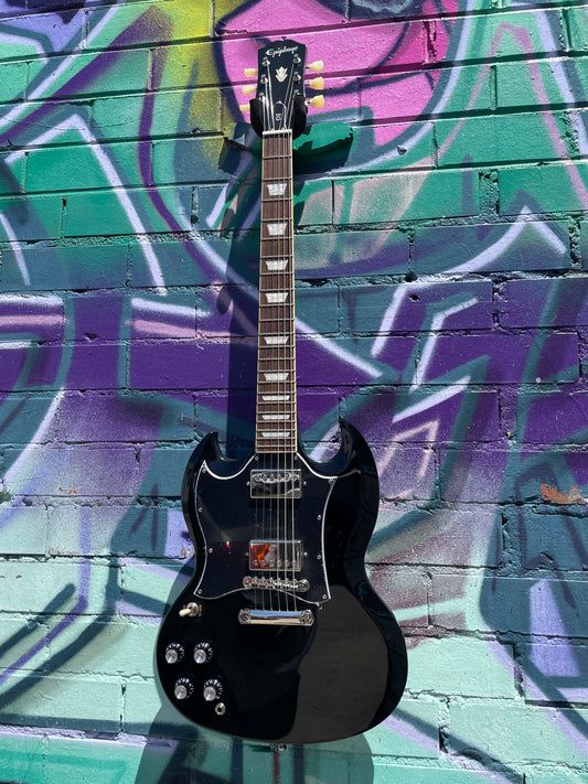 Epiphone SG Standard Left Handed Electric Guitar - Ebony