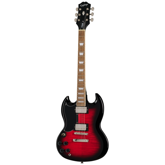 Epiphone SG Tribute Plus Left Handed Electric Guitar - Cherry Burst