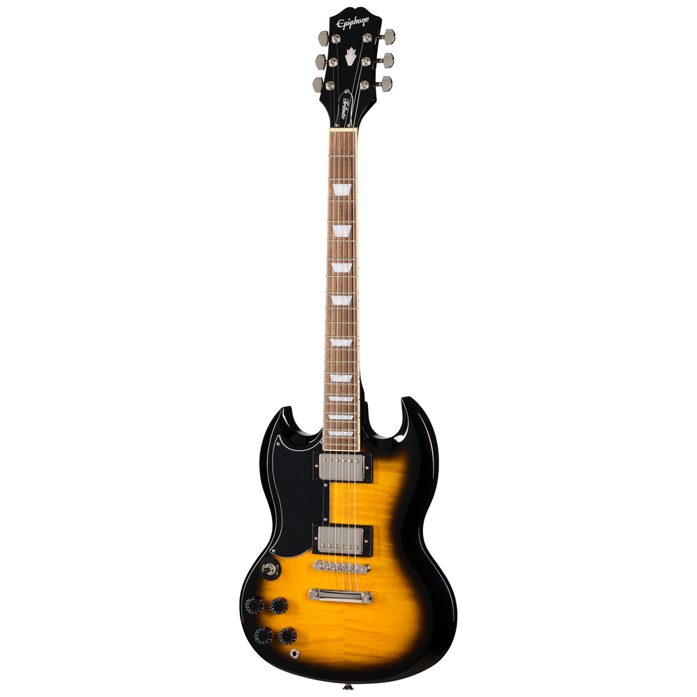 Epiphone SG Tribute Plus Left Handed Electric Guitar - Vintage Sunburst