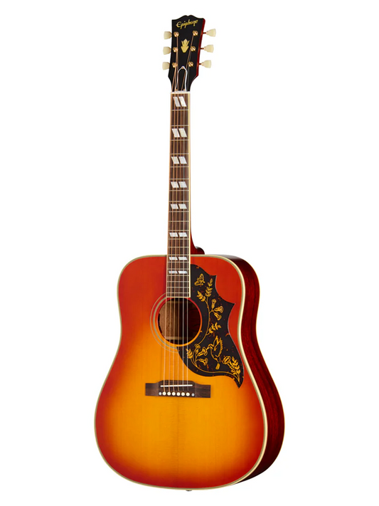 Epiphone 1960 Hummingbird Heritage Electric Acoustic Guitar - Cherry Sunburst
