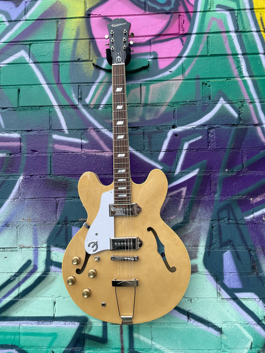 Epiphone Casino Left Handed- Natural