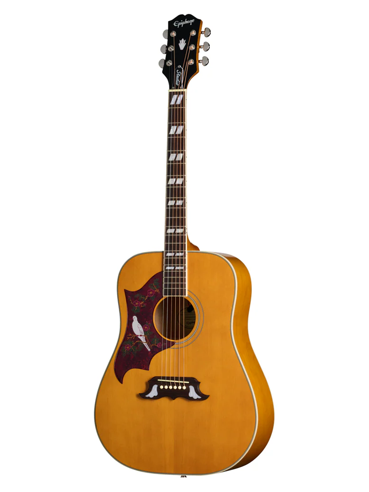 Epiphone Dove Studio Left Handed Electric Acoustic Guitar - Natural