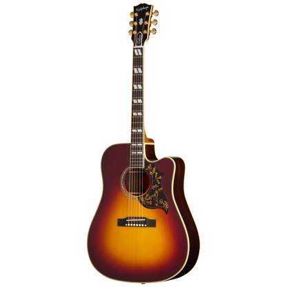 Epiphone Hummingbird Deluxe EC Electric Acoustic Guitar - Autumn Burst