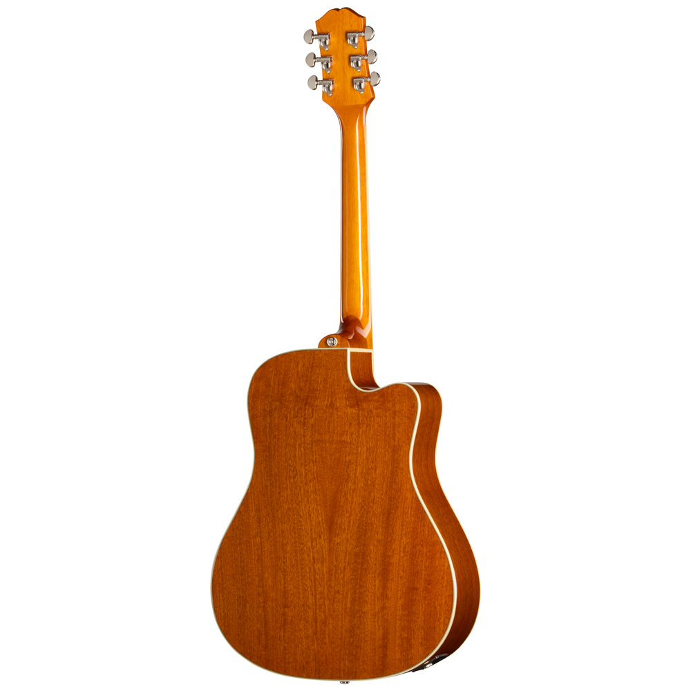 Epiphone Hummingbird Studio EC Left Handed Electric Acoustic Guitar - Herritage Cherry Sunburst