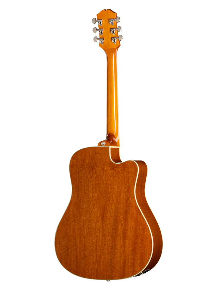 Epiphone Hummingbird Studio EC Left Handed Electric Acoustic Guitar - Herritage Cherry Sunburst