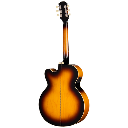 Epiphone J200 Studio EC Electric Acoustic Guitar - Vintage Sunburst