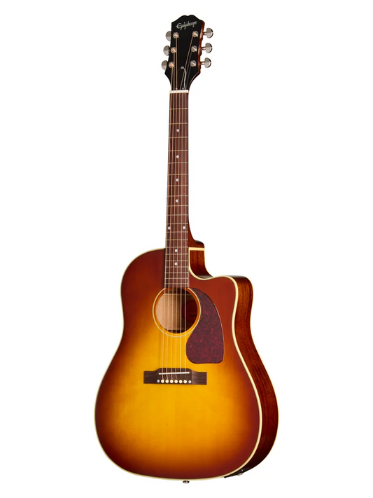 Epiphone J45 Standard EC Electric Acoustic Guitar - Honey Burst