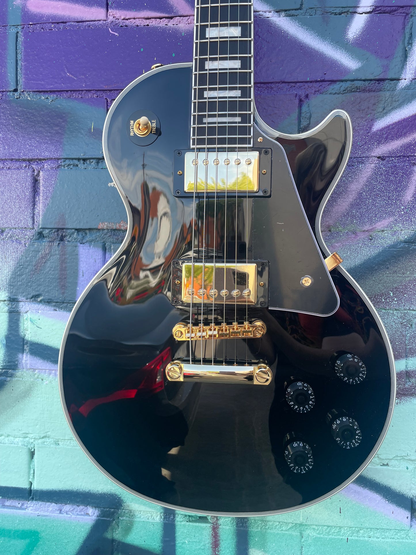 Epiphone Les Paul Custom Electric Guitar - Ebony