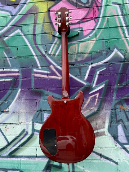 Epiphone Les Paul Special Double Cut Electric Guitar - Figured Bourbon Burst