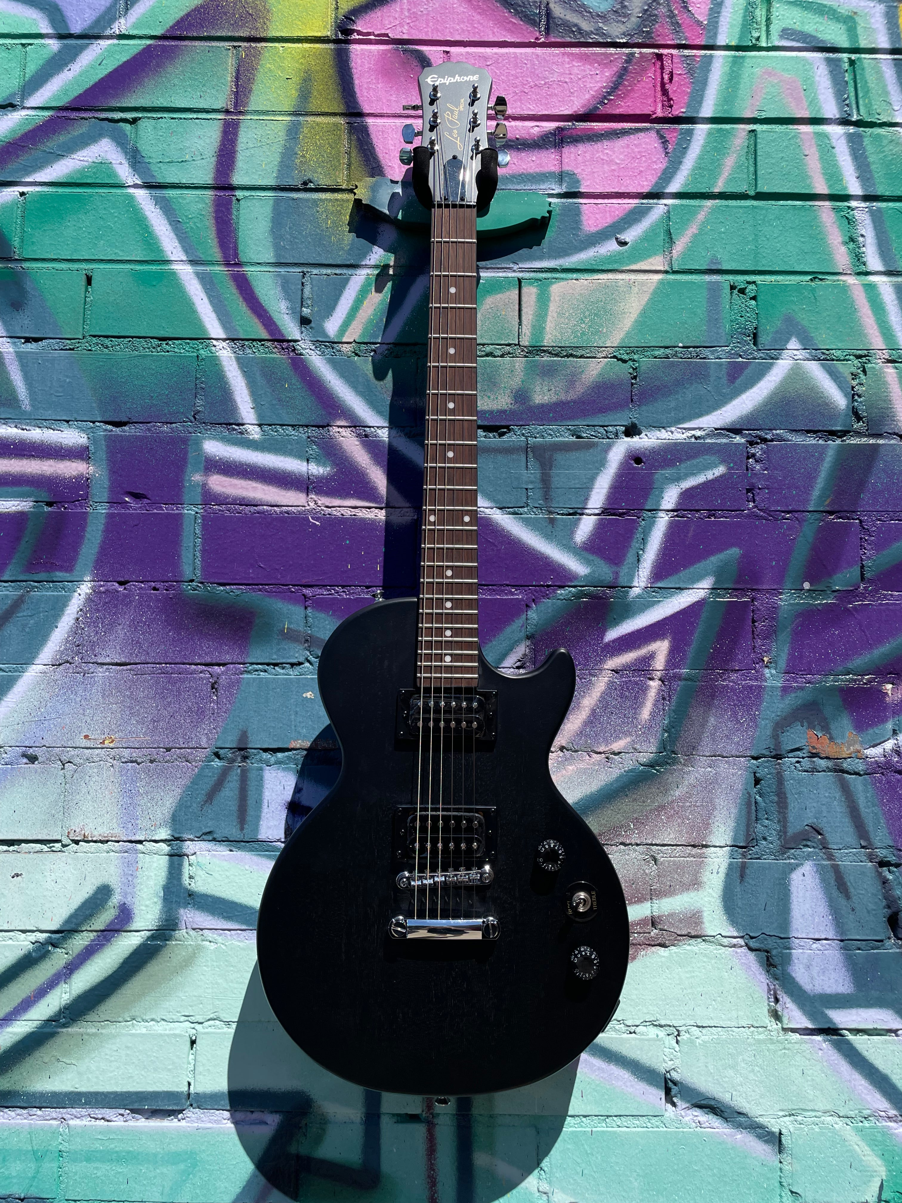 Epiphone Les Paul Special Satin E1 - Ebony – Guitar Paradise
