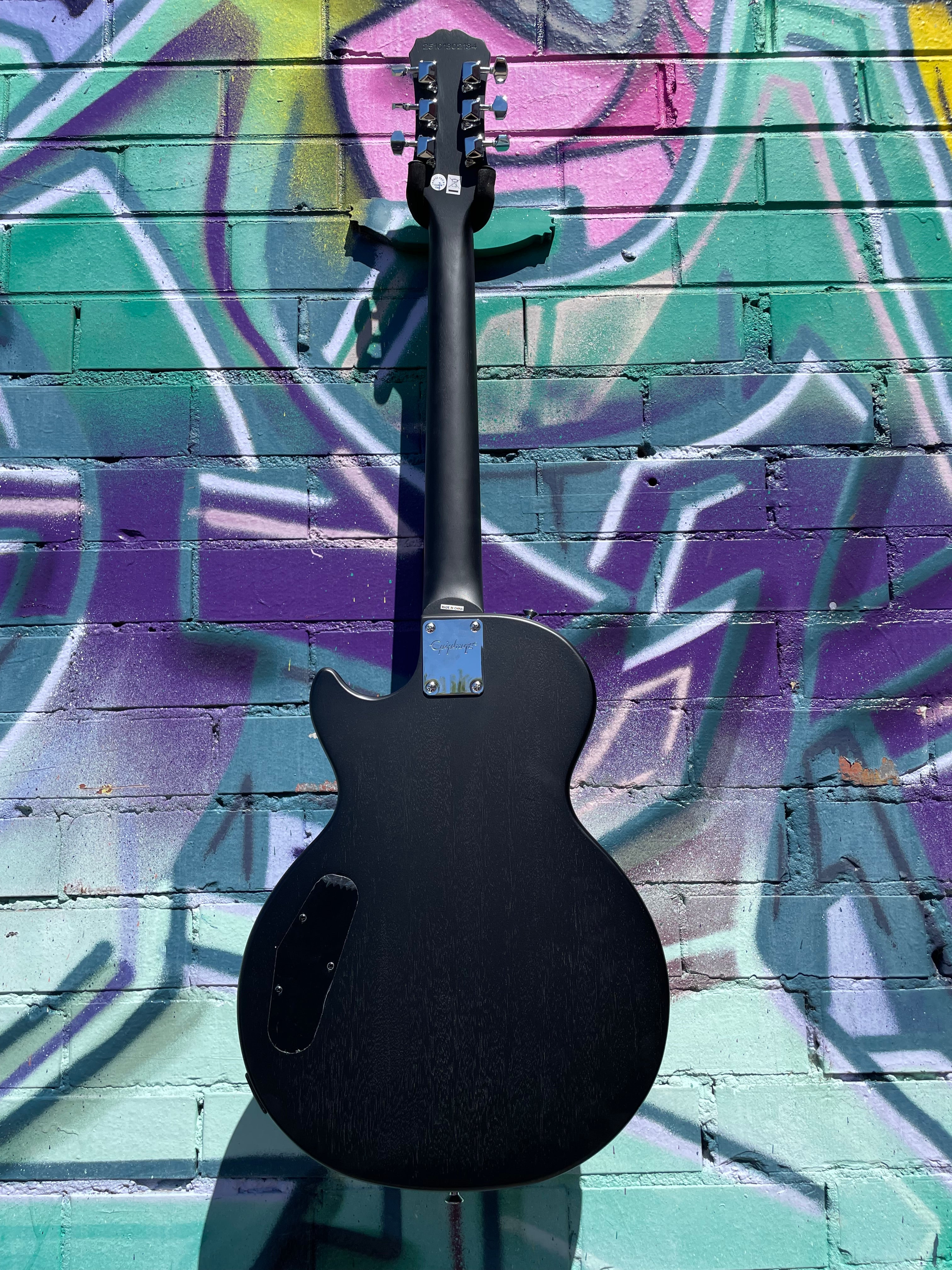 Epiphone Les Paul Special Satin E1 - Ebony – Guitar Paradise