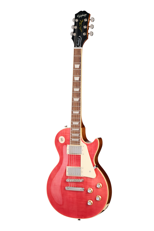 Epiphone Les Paul Standard 60s Figured Electric Guitar - Fucshia