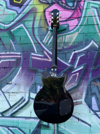 Epiphone Les Paul Tribute Plus Left Handed Electric Guitar - Ebony Burst