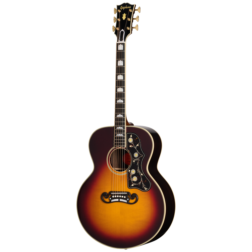 Epiphone Pre-War SJ200 Rosewood Vintage Electric Acoustic Guitar - Sunburst