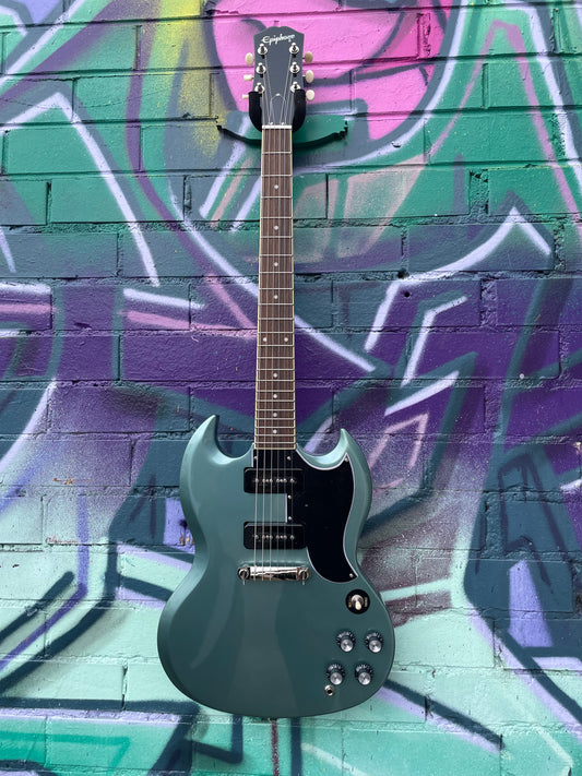Epiphone SG Special P90 Electric Guitar- Faded Pelham Blue