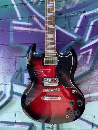 Epiphone SG Tribute Plus Electric Guitar - Cherry Burst