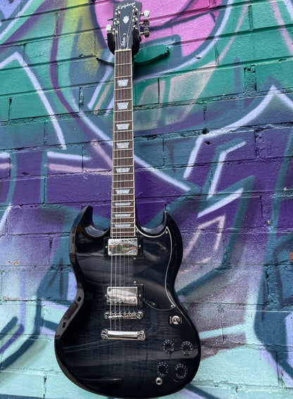 Epiphone SG Tribute Plus Electric Guitar - Ebony Burst