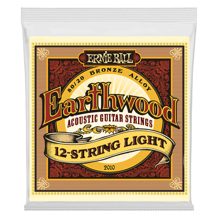 Ernie Ball Earthwood 80/20 Bronze Light 9-46 12-String Acoustic Guitar Strings