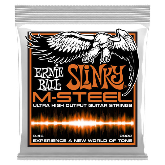 Ernie Ball Hybrid Slinky M-Steel 9-46 6-String Electric Guitar Strings