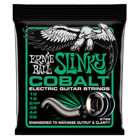 Ernie Ball Not Even Slinky Cobalt 12-56 6-String Electric Guitar Strings