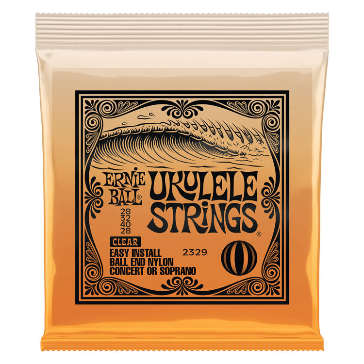 Ernie Ball Nylon Concert Ukulele Strings - Clear