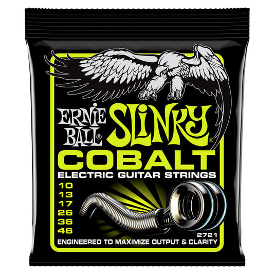 Ernie Ball Regular Slinky Cobalt 10-46 6-String Electric Guitar Strings