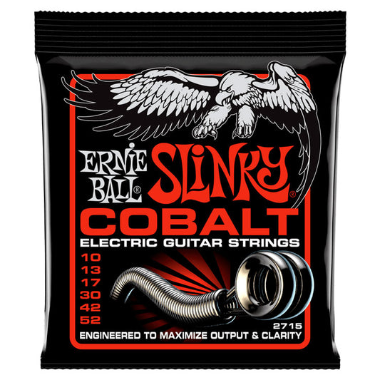 Ernie Ball Skinny Top/Heavy Bottom Slinky Cobalt 10-52 6-String Electric Guitar Strings