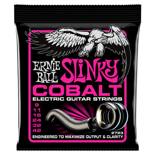 Ernie Ball Super Slinky Cobalt 9-42 6-String Electric Guitar Strings