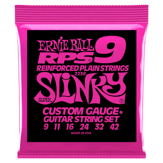 Ernie Ball Super Slinky RPS 9-42 Nickel Wound 6-String Electric Guitar Strings