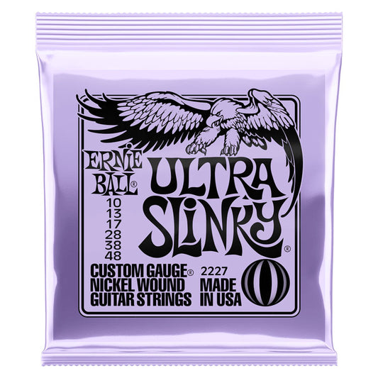 Ernie Ball Ultra Slinky 10-48 Nickel Wound 6-String Electric Guitar Strings