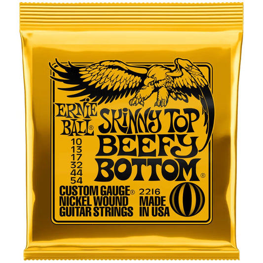 Ernie Ball Skinny Top Beefy Bottom Slinky Nickel Wound Electric Strings - (10-54)