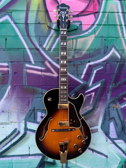 Ibanez GB10BS George Benson Signature Electric Guitar - Brown Sunburst