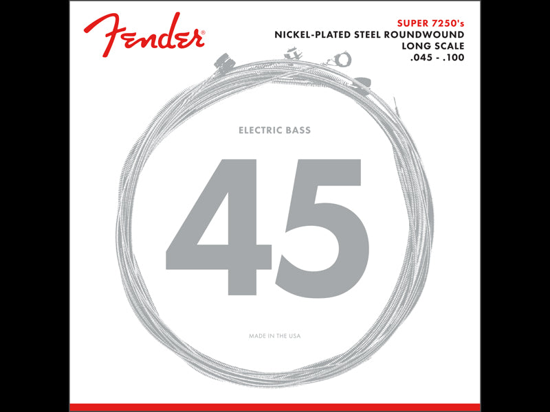 Fender 7250 Bass Strings .045-.100