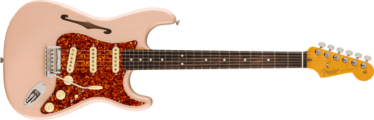 Fender Limited Edition American Professional II Stratocaster Thinline - Transparent Shell Pink