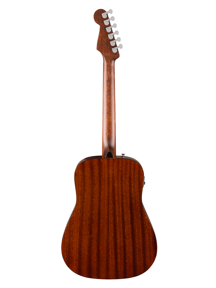 Fender California Deluxe Redondo Jr. E Mahogany Acoustic Electric Guitar - Natural