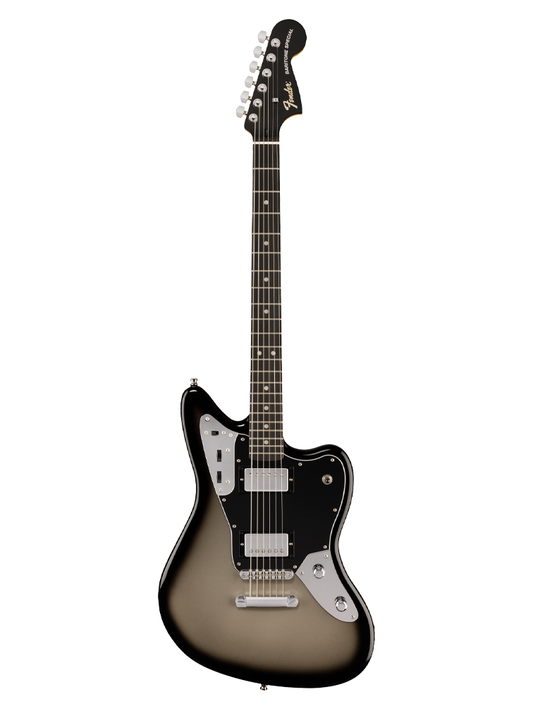 Fender Limited Edition Player Fusion Jaguar Baritone Special Electric Guitar - Silverburst