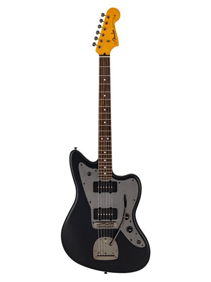 Fender Made in Japan Hybrid II 2026 Collection Satin Metallic Jazzmaster Electric Guitar - Matte Phantom Black