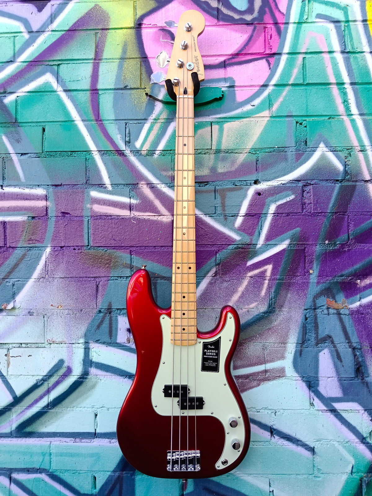 Fender 75th Anniversary Player II Precision Bass - Candy Apple Red
